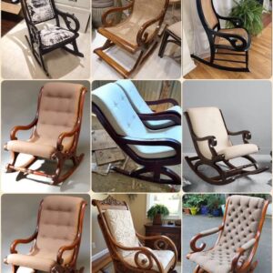 Different chairs in different colour in poshish