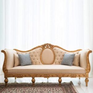 Golden sofa