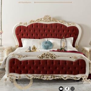 Red poshish bed