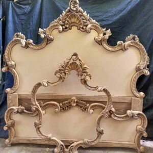Simple back side of bed