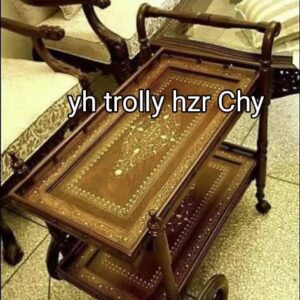 Wooden Trolly