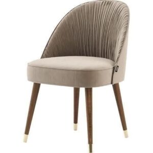 White poshish chair